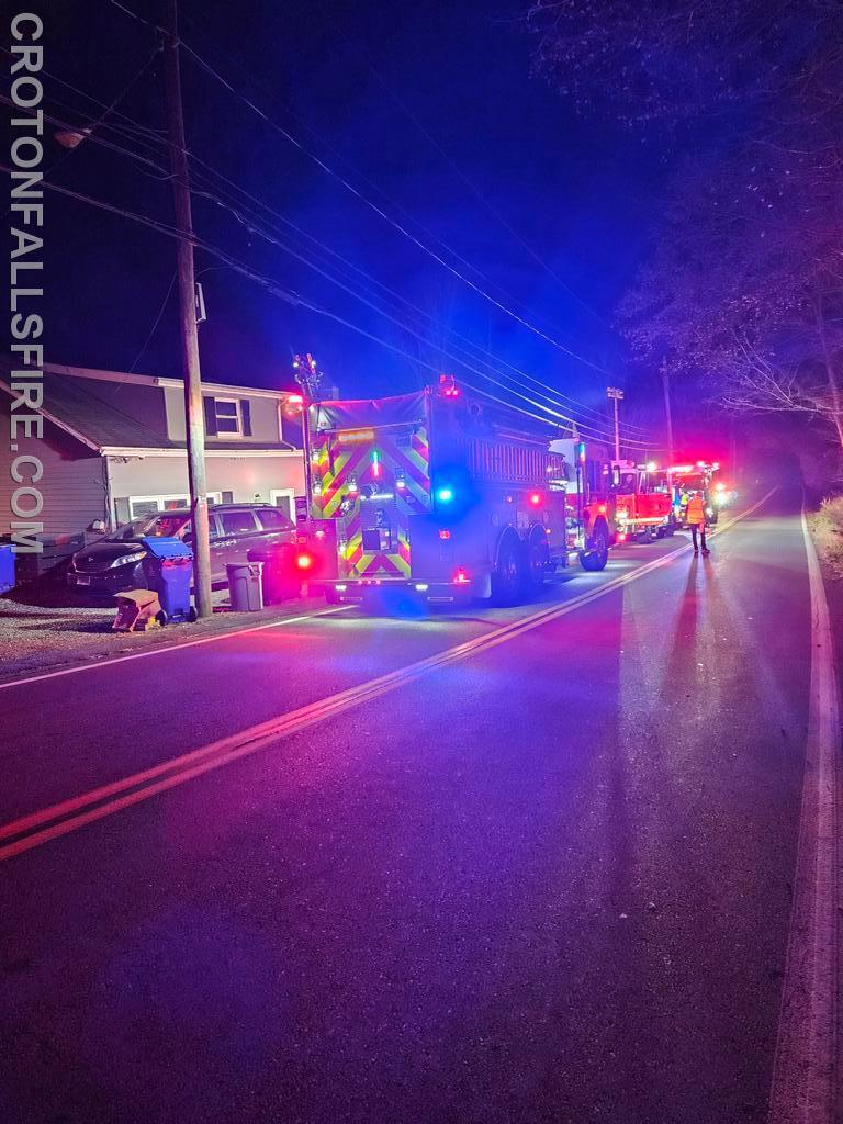 Chimney fire on Titicus Road, 11/09/23