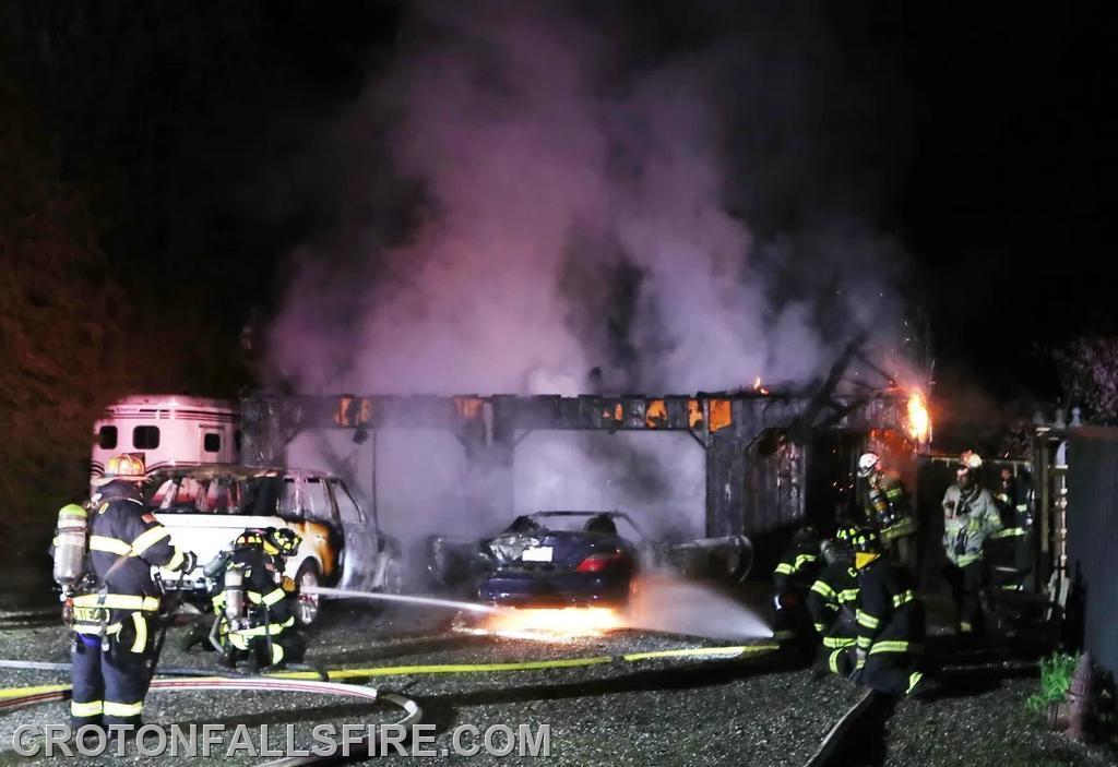 Structure fire on Titicus Road, 04/17/24