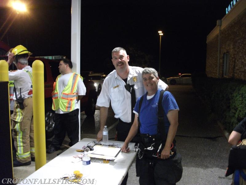 Brewster F.D. command post during a missing child search, 07/09/15