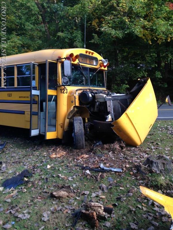 Mutual aid response to an MVA in Brewster, 10/05/15