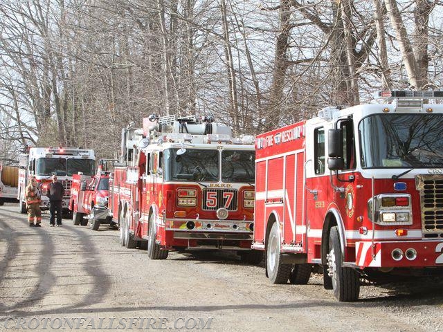 Residential structure fire on Baxter Road, 11/26/15