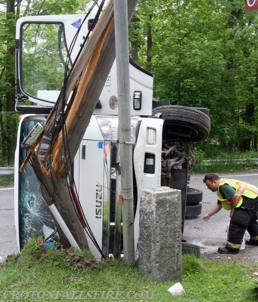 Single vehicle MVA with injuries on Rt. 22 at Owens Road, 05/21/16