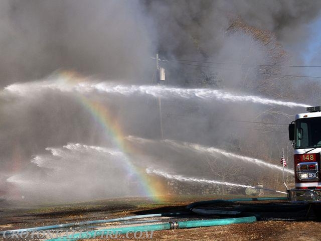 Barn fire on Hardscrabble Road; 11/14/16