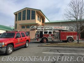 Mutual aid response to Brewster for an odor of gas in a commercial building, 03/07/16