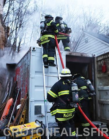 Structure fire on Vail Lane, 01/30/24