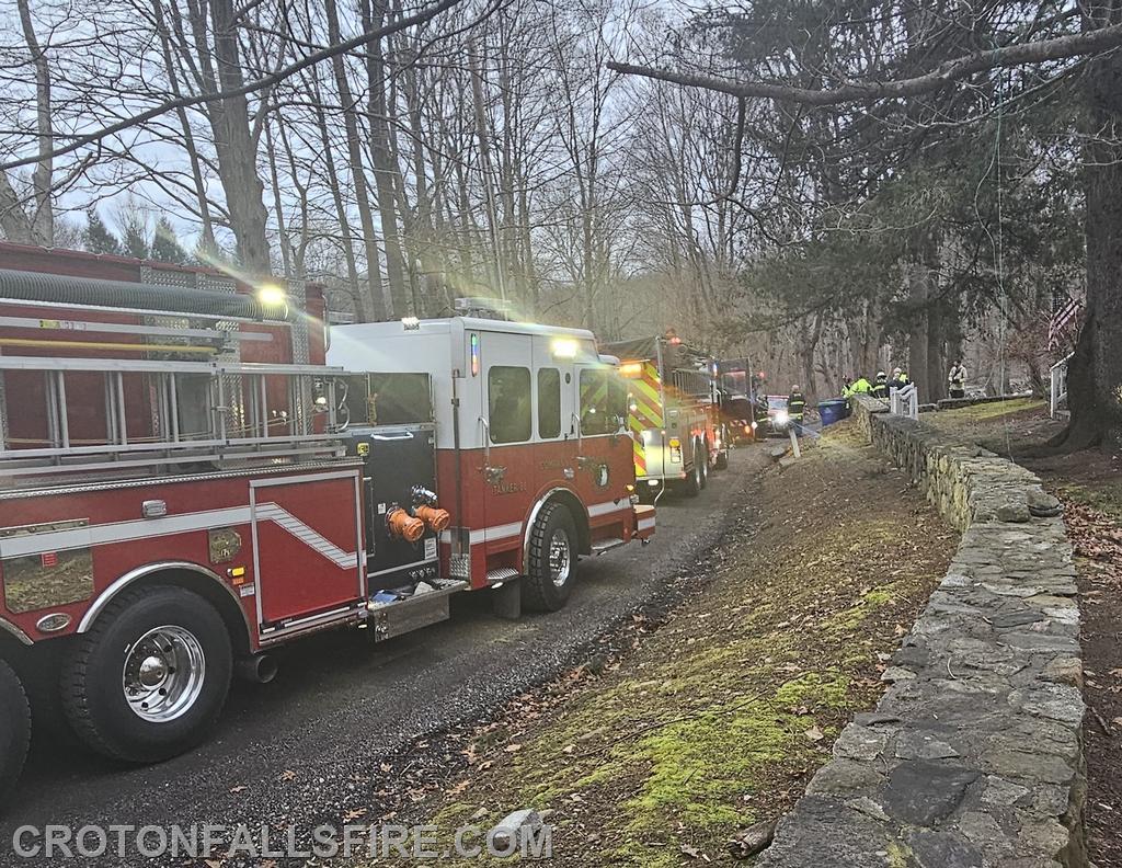 Structure fire on Vail Lane, 01/30/24