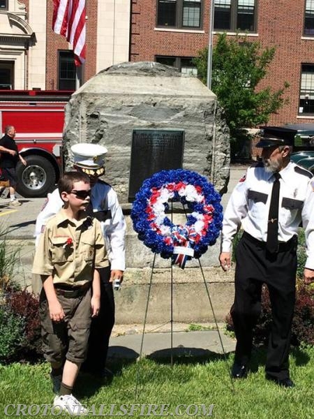 Memorial Day remembrance ceremony, 05/25/15