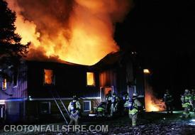 House Fire North Salem Road